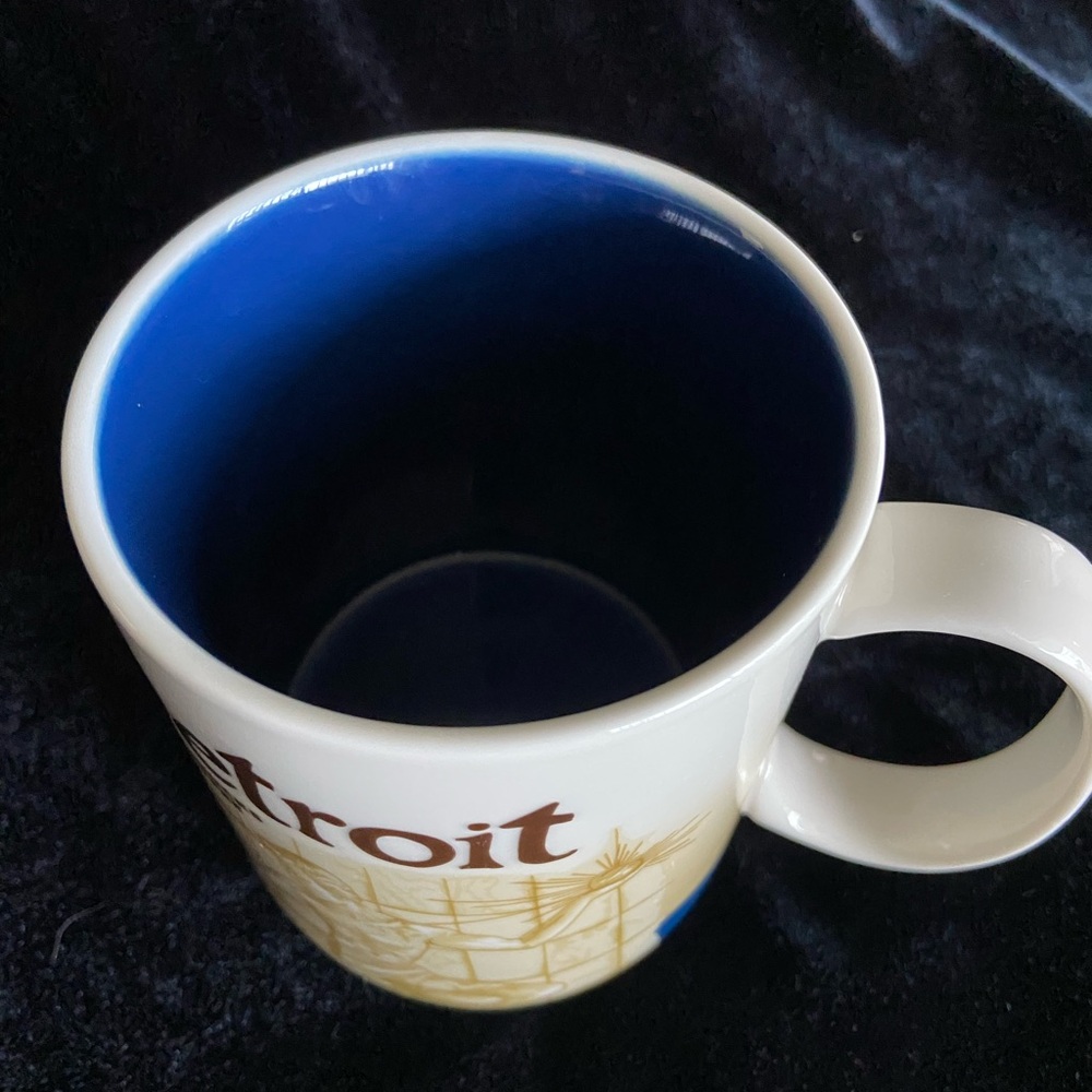 Starbucks Detroit Michigan City Coffee Mug Cup 16 oz. 2011 - Picture 4 of 6